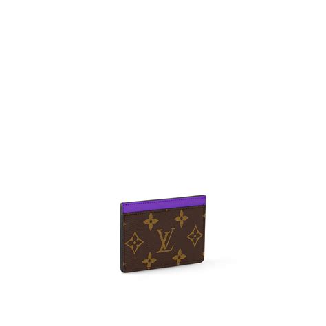 lv kortholder herre|Card Holder PM Monogram Macassar Canvas .